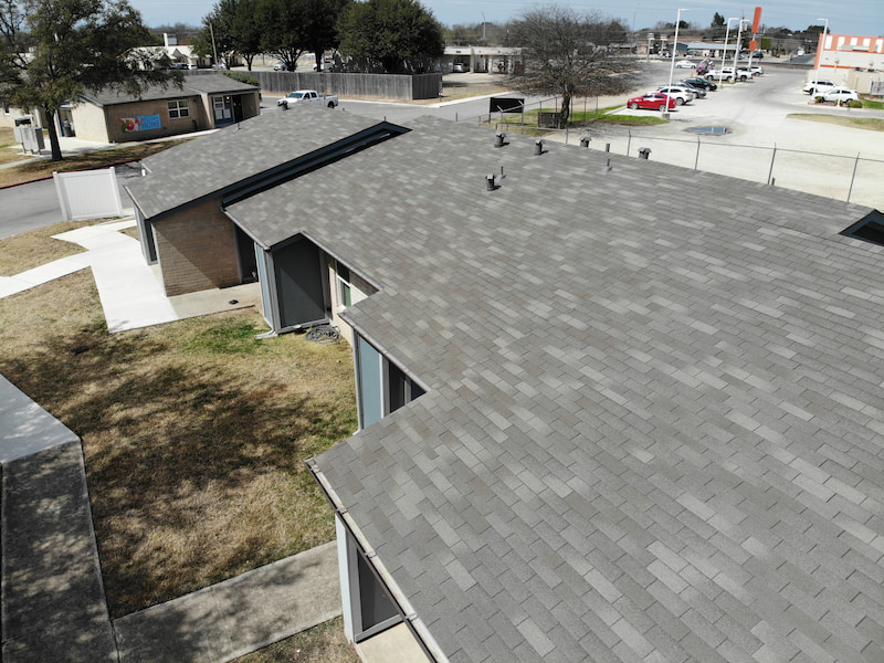 commercial and industrial shingle roof types